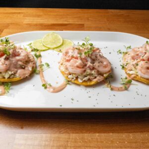 TOSTONES PLAYEROS CON CAMARON